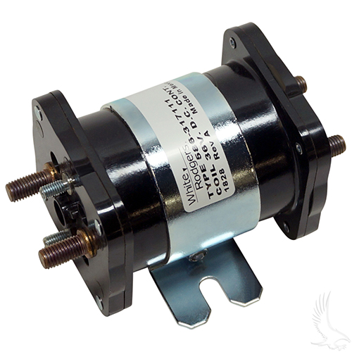 Solenoid, 36V 6 Terminal, Heavy Duty 200 Amp
