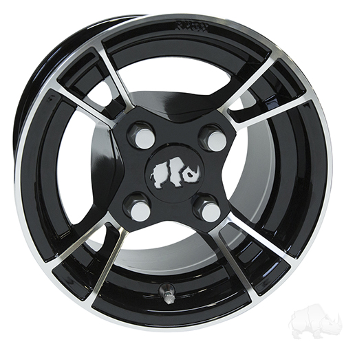 RHOX RX176, Machined Black, 10x7 -25