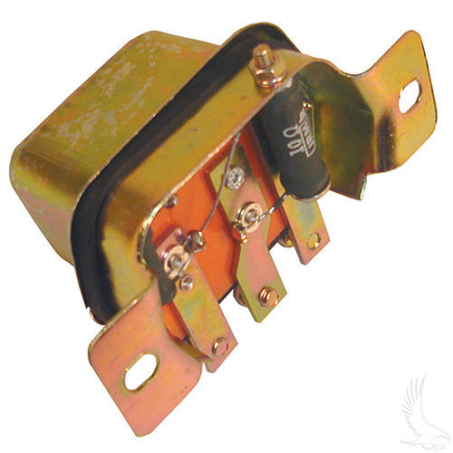 Voltage Regulator, E-Z-Go 2 Cycle Gas 80-94, Club Car Gas 84-91, Yamaha G1/G2/G9 Gas 78-91