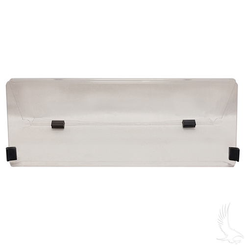 Windshield, AS4 Clear 2 Piece, E-Z-Go TXT 95-13