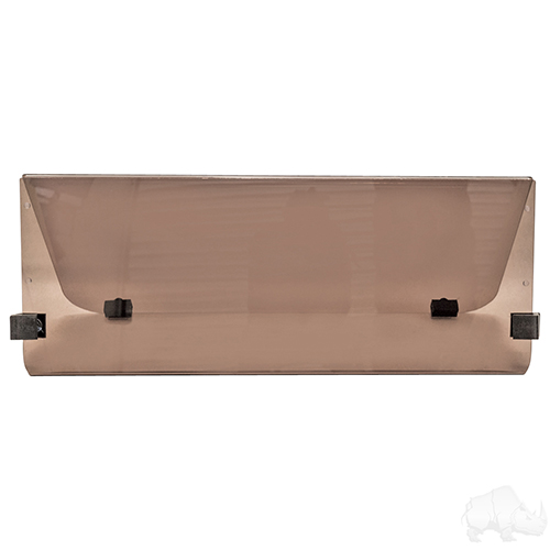 Windshield, Impact Modified Tinted 2 Piece, Yamaha G2, G9