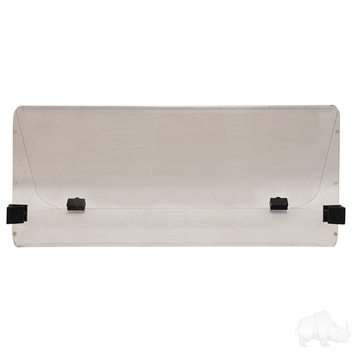 Windshield, Impact Modified Clear 2 Piece, Club Car DS Old Style 84-99
