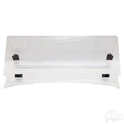 Windshield, Impact Modified Clear 2 Piece, E-Z-Go TXT 95-13