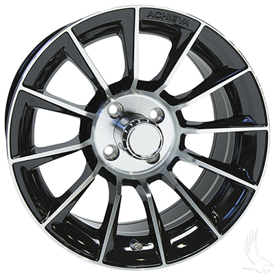 AC558, Machined Gloss Black, 15 x 6 ET-25