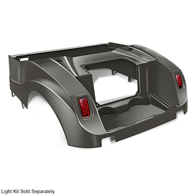 DoubleTake Rear Body, E-Z-Go RXV 08+, Graphite