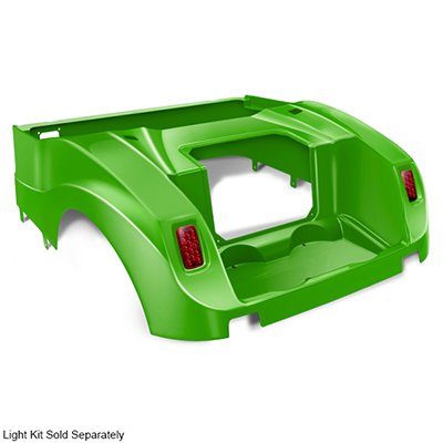 DoubleTake Rear Body, E-Z-Go RXV 08+, Lime