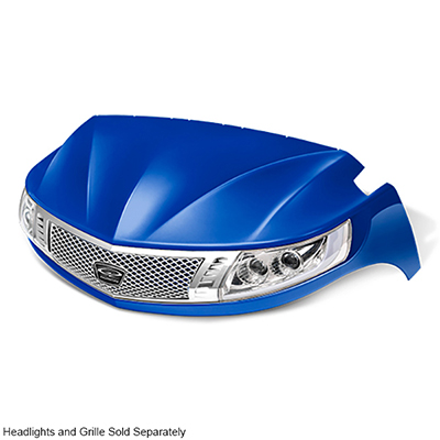 DoubleTake Phoenix Front Cowl, Yamaha Drive2, Blue