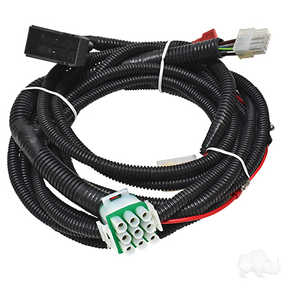 Retrofit Harness with Cap, RHOX Deluxe Turn signal to E-Z-Go RXV 08-21 Factory Harness
