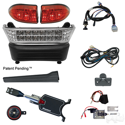 Build Your Own LED Light Bar Kit, Club Car Precedent, Electric 08.5+, 12-48v (Standard, Linkage)