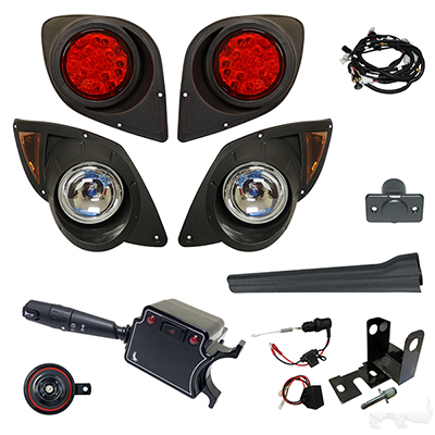 Build Your Own Factory Light Kit, Yamaha Drive 07-16 (Deluxe, Bracket)