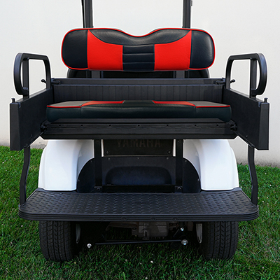 RHOX Rhino Seat Box Kit, Rally Black/Red, Yamaha Drive
