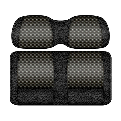 DoubleTake Veranda Rear Cushion Set, Universal, Black/Graphite