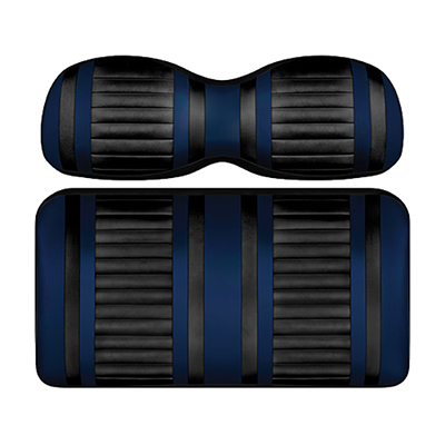DoubleTake Extreme Front Cushion Set, Club Car DS New Style 00+, Black/Navy
