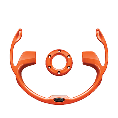DoubleTake Pilot Steering Wheel Inserts, Universal, Orange
