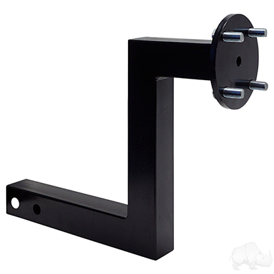 Hitch Mount, Spare Tire Holder, 4 Lug